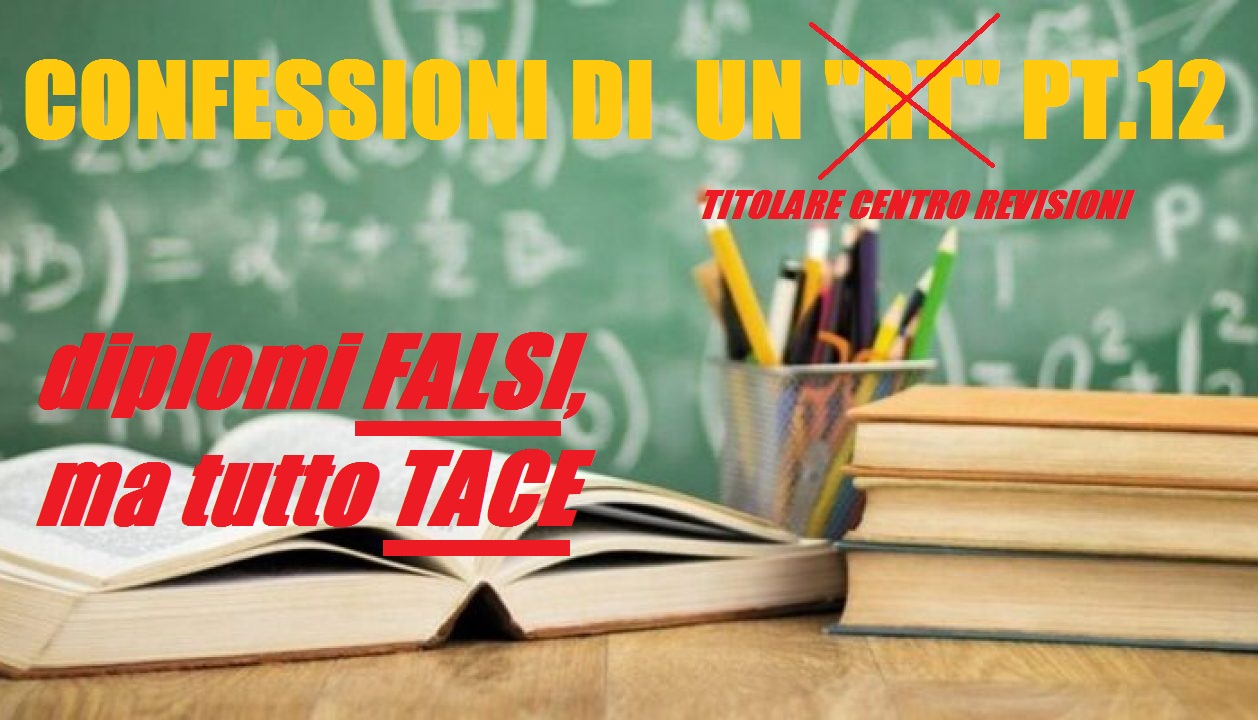 Diplomi Falsi Ma Tutto Tace Revisioniautoblog