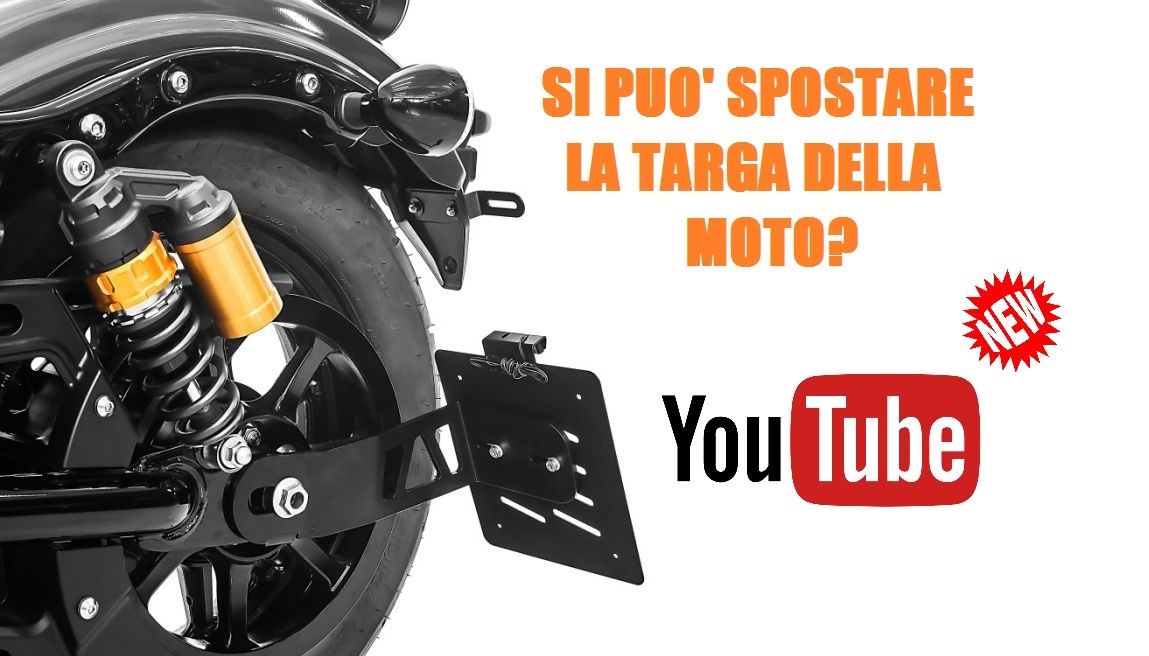 Si Può Spostare La Targa Della Moto Revisioniautoblog